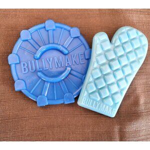 BULLYMAKE Dog Nylon Power Chew Toy Set- Mitten and Ferris Wheel - NEW